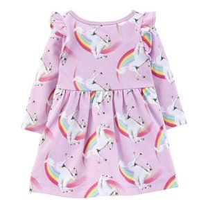 Carter’s Unicorn French Terry Dress 24 Months